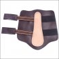 TOUGH 1 EASY ONN HORSE LEG LEATHER SPLINT BOOTS W/ VELCRO ELASTIC BANDS