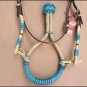 HILASON WESTERN LEATHER RAWHIDE BITLESS BITFREE BRIDLE HEADSTALL BOSAL REINS