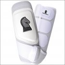 LARGE CLASSIC EQUINE CROSSFIT NEOPRENE HORSE HIND LEG PROTECT BOOTS PAIR WHITE