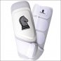 LARGE CLASSIC EQUINE CROSSFIT NEOPRENE HORSE HIND LEG PROTECT BOOTS PAIR WHITE