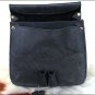 GLANOR RUGGED DISTRESS BUFFALO LEATHER HUNTING SHOT GUN CASE W/ SHELL CASEBLACK