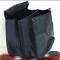 GLANOR RUGGED DISTRESS BUFFALO LEATHER HUNTING SHOT GUN CASE W/ SHELL CASEBLACK