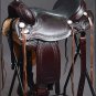 GS117-F HILASON GAITED WESTERN TRAIL PLEASURE ENDURANCE SADDLE 16"