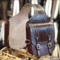 BG107DB-F HILASON WESTERN  LEATHER COWBOY TRAIL RIDE HORSE SADDLE BAG