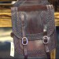 BG107DB-F HILASON WESTERN LEATHER COWBOY TRAIL RIDE HORSE SADDLE BAG