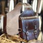 BG107DB-F HILASON WESTERN LEATHER COWBOY TRAIL RIDE HORSE SADDLE BAG