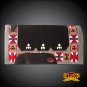 FE340-F HILASON WESTERN NEW ZEALAND WOOL SADDLE BLANKET BLACK GREY