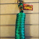 KELLY GREE HILASON BRAIDED POLYPROPYLENE WESTERN HORSE SHOW LEAD ROPE BOLT SNAP