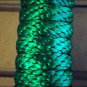 KELLY GREE HILASON BRAIDED POLYPROPYLENE WESTERN HORSE SHOW LEAD ROPE BOLT SNAP