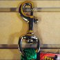 KELLY GREE HILASON BRAIDED POLYPROPYLENE WESTERN HORSE SHOW LEAD ROPE BOLT SNAP