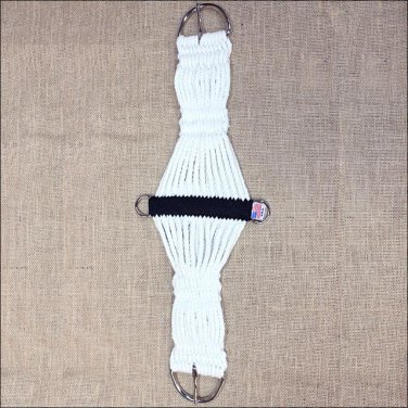 26 in. HORSE ROPER CHINH 25 STRAND DOUBLE WOVEN NP DEE BUCKLE MADE IN THE USA
