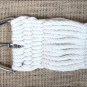 26 in. HORSE ROPER CHINH 25 STRAND DOUBLE WOVEN NP DEE BUCKLE MADE IN THE USA