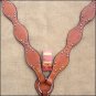 HILASON WESTERN LEATHER HORSE BREAST COLLAR TAN