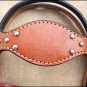 HILASON WESTERN LEATHER HORSE BRIDLE HEADSTALL TAN