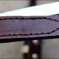 HILASON WESTERN LEATHER HORSE HALTER W/ HAND ENGRAVED SILVER TRIM BROWN