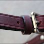 HILASON WESTERN LEATHER HORSE HALTER W/ HAND ENGRAVED SILVER TRIM BROWN