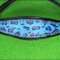 HILASON WESTERN LEATHER HORSE HEADSTALL BRIDLE TURQUOISE BLACK CHEETAH