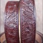 30" HILASON HAND MADE HEAVY DUTY BUFFALO HIDE LEATHER STICHED BELT