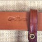 CY9004 REGULAR OIL CIRCLE Y SINGLE PLY PLAIN LEATHER HORSE FLANK CINCH GIRTH