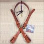 CY9004 REGULAR OIL CIRCLE Y SINGLE PLY PLAIN LEATHER HORSE FLANK CINCH GIRTH