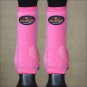 SMALL HILASON PINK HORSE FRONT LEG PROTECTION ULTIMATE  SPORTS BOOT PAIR