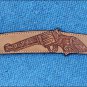 HILASON WESTERN LEATHER HORSE BREAST COLLAR TAN CROSS GUN