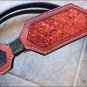 HILASON WESTERN LEATHER HORSE HEADSTALL BRIDLE MAHOGANY RED INLAY