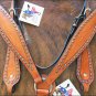 NEW HILASON TACK WESTERN LEATHER HORSE TACK   BREAST COLLAR