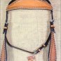 HILASON WESTERN LEATHER HORSE BRIDLE HEADSTALL TAN W/ STUDS