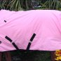 66" HILASON 600D WINTER WATERPROOF POLY TURNOUT HORSE BLANKET PINK