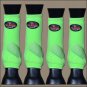 SMALL HILASON GREEN HORSE FRONT REAR LEG PROTECTION ULTIMATE SPORTS BOOTS 4 PACK