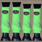 SMALL HILASON GREEN HORSE FRONT REAR LEG PROTECTION ULTIMATE SPORTS BOOTS 4 PACK