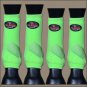 SMALL HILASON GREEN HORSE FRONT REAR LEG PROTECTION ULTIMATE SPORTS BOOTS 4 PACK