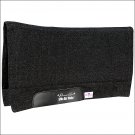 PROFESSIONAL CHOICE COMFORT FIT SMX AIR RIDE HORSE FELT SADDLE PAD BLACK