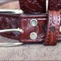 40" 101DB HILASON HANDMADE HEAVY DUTY WESTERN LEATHER MEN GUN HOLSTER BELT BROWN