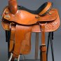 OS065BG 16" HILASON BIG KING WESTERN WADE RANCH ROPING COWBOY LEATHER SADDLE