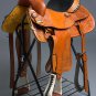 OS065BG 16" HILASON BIG KING WESTERN WADE RANCH ROPING COWBOY LEATHER SADDLE