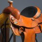 OS065BG 16" HILASON BIG KING WESTERN WADE RANCH ROPING COWBOY LEATHER SADDLE