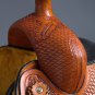 OS065BG 16" HILASON BIG KING WESTERN WADE RANCH ROPING COWBOY LEATHER SADDLE