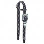 TOUGH 1 CHEYENNE BELT BUCKLE BLING SINGLE EAR LEATHER HEADSTALL BLACK