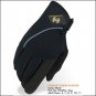 HERITAGE COMPETITION HORSE RIDING GLOVE LYCRA NYLON LEATHER
