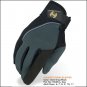 HERITAGE COMPETITION HORSE RIDING GLOVE LYCRA NYLON LEATHER