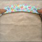 T61 WESTERN LEATHER HORSE HEADSTALL BRIDLE BREAST COLLAR SET FUN PRINT