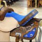 TT301AB-F HILASON FLEX-TREE BARREL RACING TRAIL RIDING WESTERN SADDLE 15"