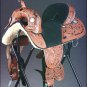 TW105MBK1-17" HILASON TREELESS WESTERN TRAIL BARREL RACING LEATHER HORSE SADDLE