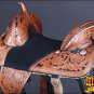 TW105MBK1-17" HILASON TREELESS WESTERN TRAIL BARREL RACING LEATHER HORSE SADDLE