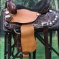 TT316AM2- 17" HILASON WESTERN FLEX TREE BARREL RACING TRAIL RIDING HORSE SADDLE