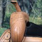 BH087-F HILASON WESTERN LEATHER BARREL RACING TRAIL PLEASURE RIDING SADDLE 15"