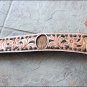 V1 HILASON WESTERN LEATHER HORSE HEADSTALL BRIDLE BREAST COLLAR TAN BLACK