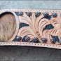 V1 HILASON WESTERN LEATHER HORSE HEADSTALL BRIDLE BREAST COLLAR TAN BLACK